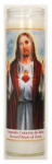 CANDLE SAGRADO CORAZON BLANCO - CASE