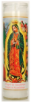 CANDLE VIRGIN GUADALUPE BLANCO - CASE
