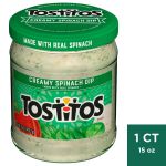 TOSTITOS Creamy Spinach Dip, 15 oz