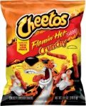 CHEETOS Crunchy Flamin' Hot Cheese Snacks, 8 oz