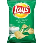 LAY'S Sour Cream & Onion Potato Chips, 6.5 oz