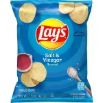 LAY'S Salt & Vinegar Potato Chips, 6.5 oz