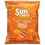 SUNCHIPS Harvest Cheddar Wholegrain Snacks, 1.5 oz