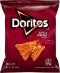 DORITOS Spicy Nacho Tortilla Chips, 1.125 oz